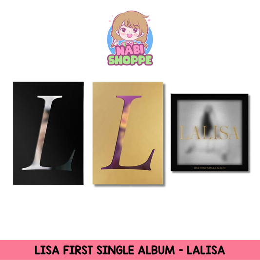 [ON HAND] BLACKPINK LALISA - 1ST SINGLE ALBUM