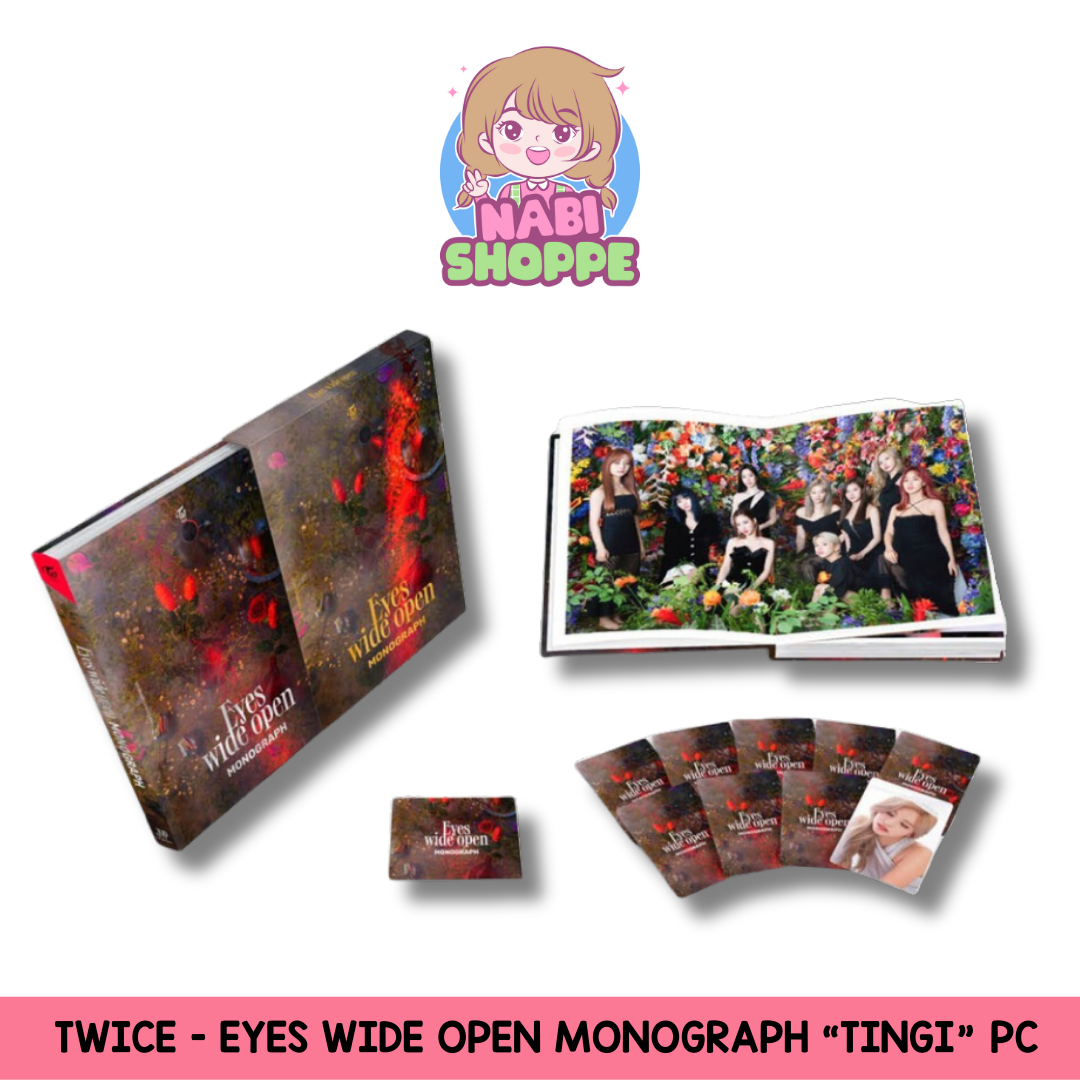 [ON HAND] TWICE - EYES WIDE OPEN MONOGRAPH