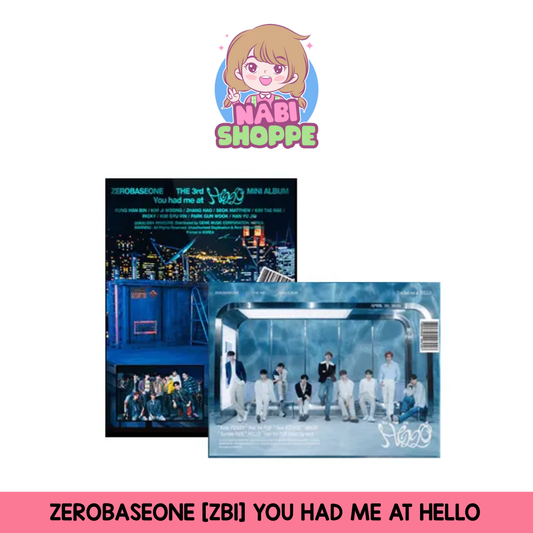 [ON HAND] ZEROBASEONE - [ZB1] -  3RD MINI ALBUM - YOU HAD ME AT HELLO