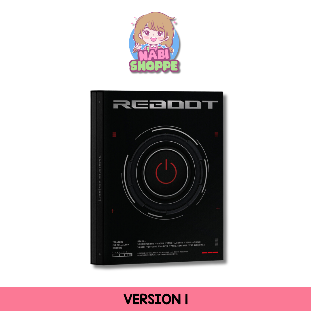 [ON HAND] TREASURE - 2ND FULL ALBUM [REBOOT]