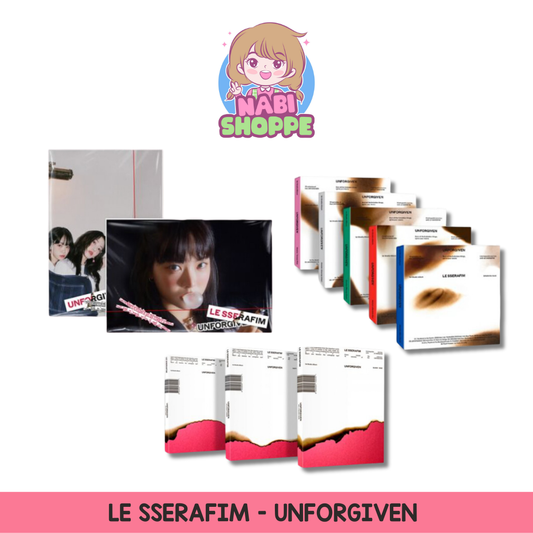 [ON HAND] LE SSERAFIM - 1ST STUDIO ALBUM [UNFORGIVEN]