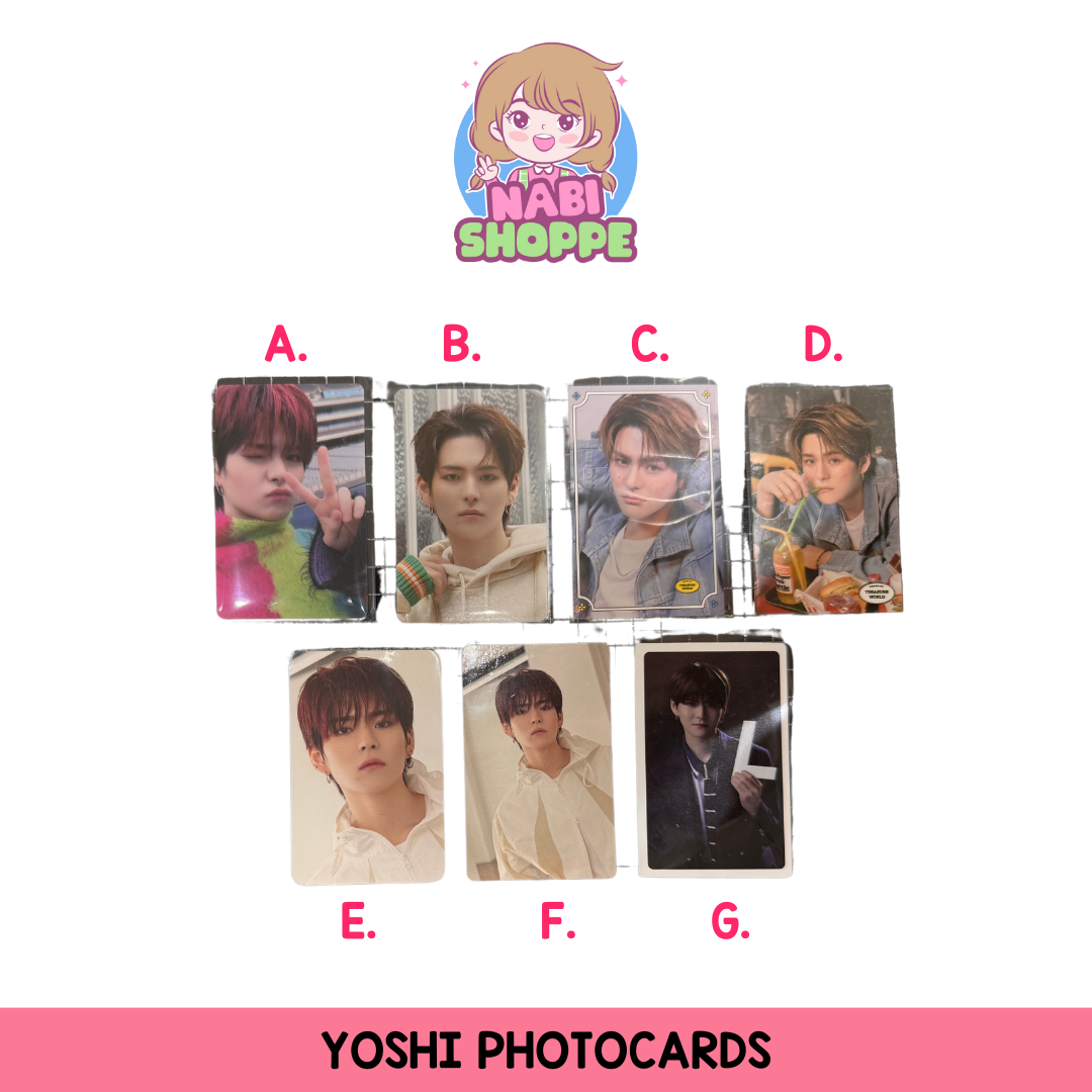 [ON HAND] TREASURE YOSHI PHOTOCARDS