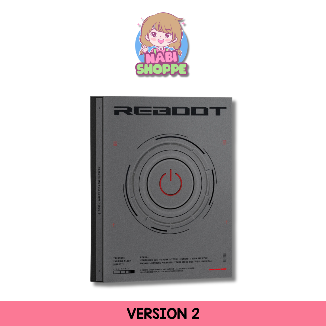 [ON HAND] TREASURE - 2ND FULL ALBUM [REBOOT]