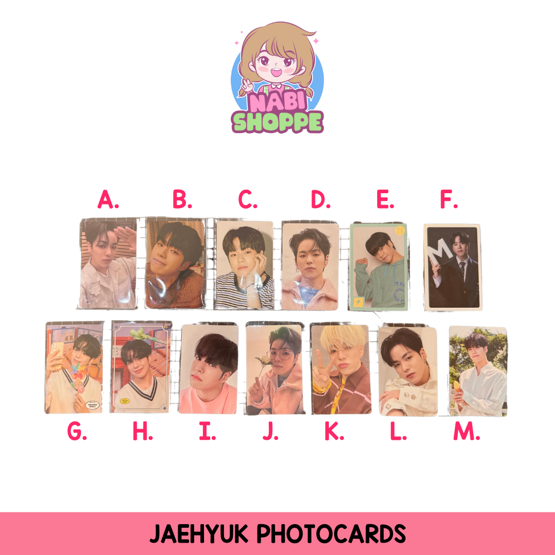 [ON HAND] TREASURE JAEHYUK PHOTOCARDS