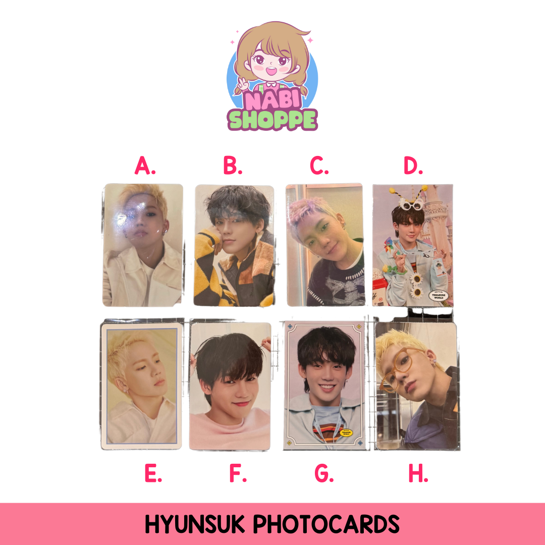 [ON HAND] TREASURE HYUNSUK PHOTOCARDS