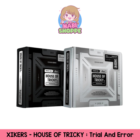 [ON HAND] XIKERS - 3RD MINI ALBUM [HOUSE OF TRICKY: TRIAL AND ERROR]