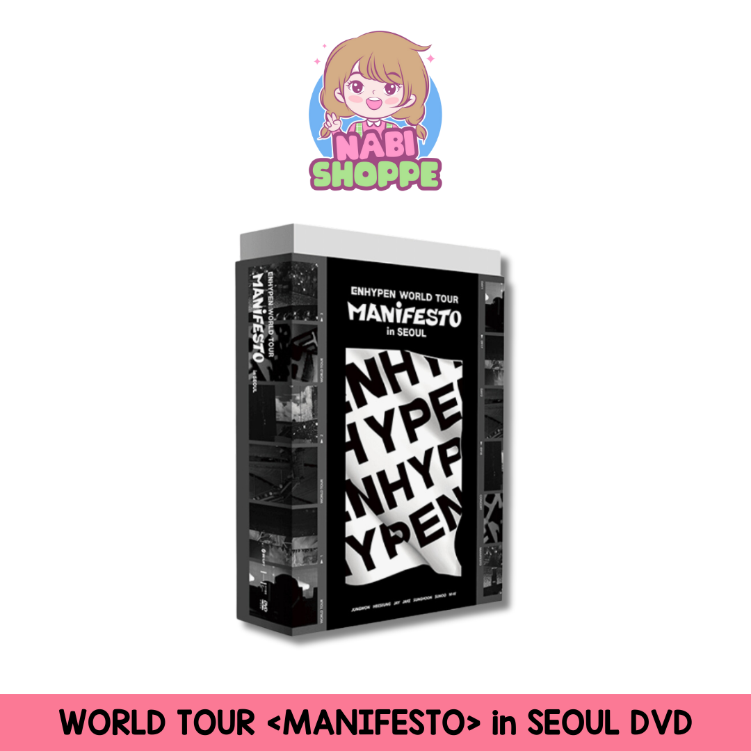 [ON HAND] ENHYPEN WORLD TOUR [MANIFESTO] in SEOUL [DVD]