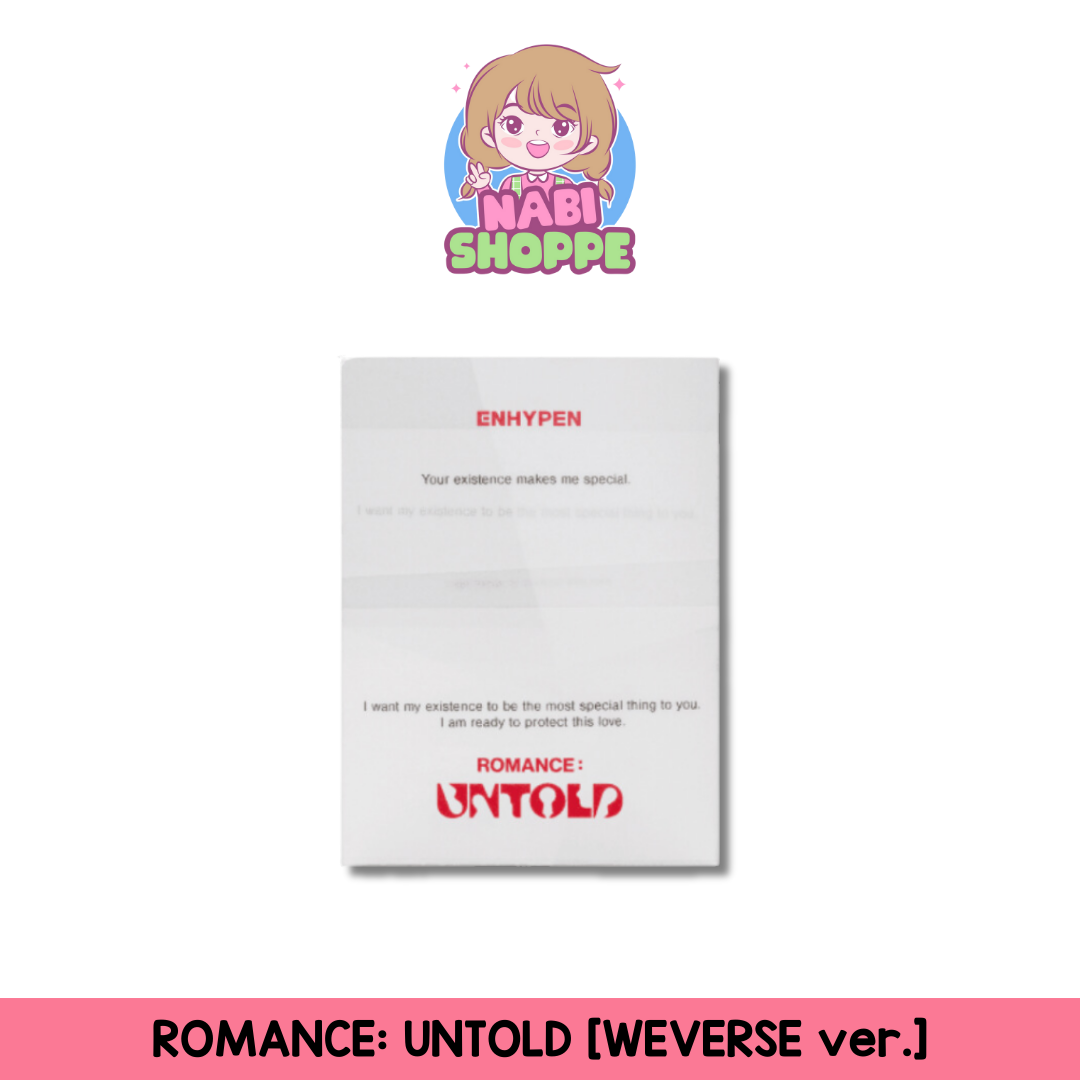 [ON HAND] ENHYPEN ROMANCE : UNTOLD