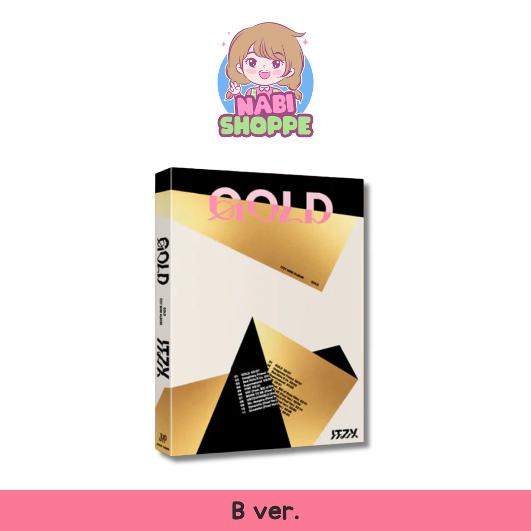 [ON HAND] ITZY - GOLD [9th MINI ALBUM]