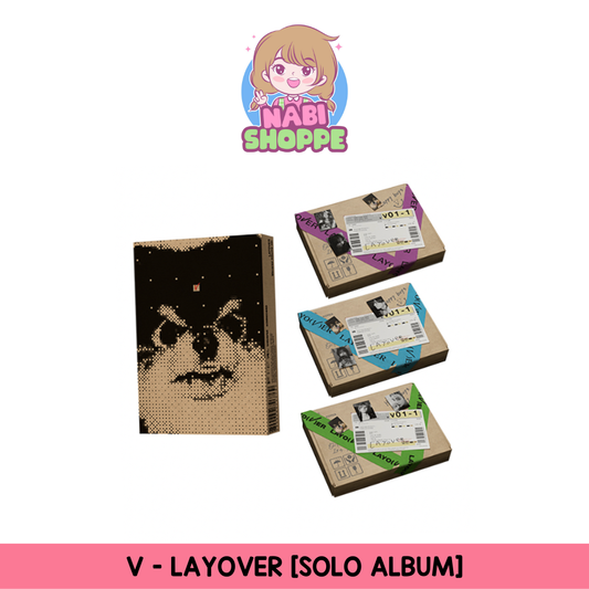 [ON HAND] - BTS V / TAEHYUNG solo album LAYOVER w/ POB