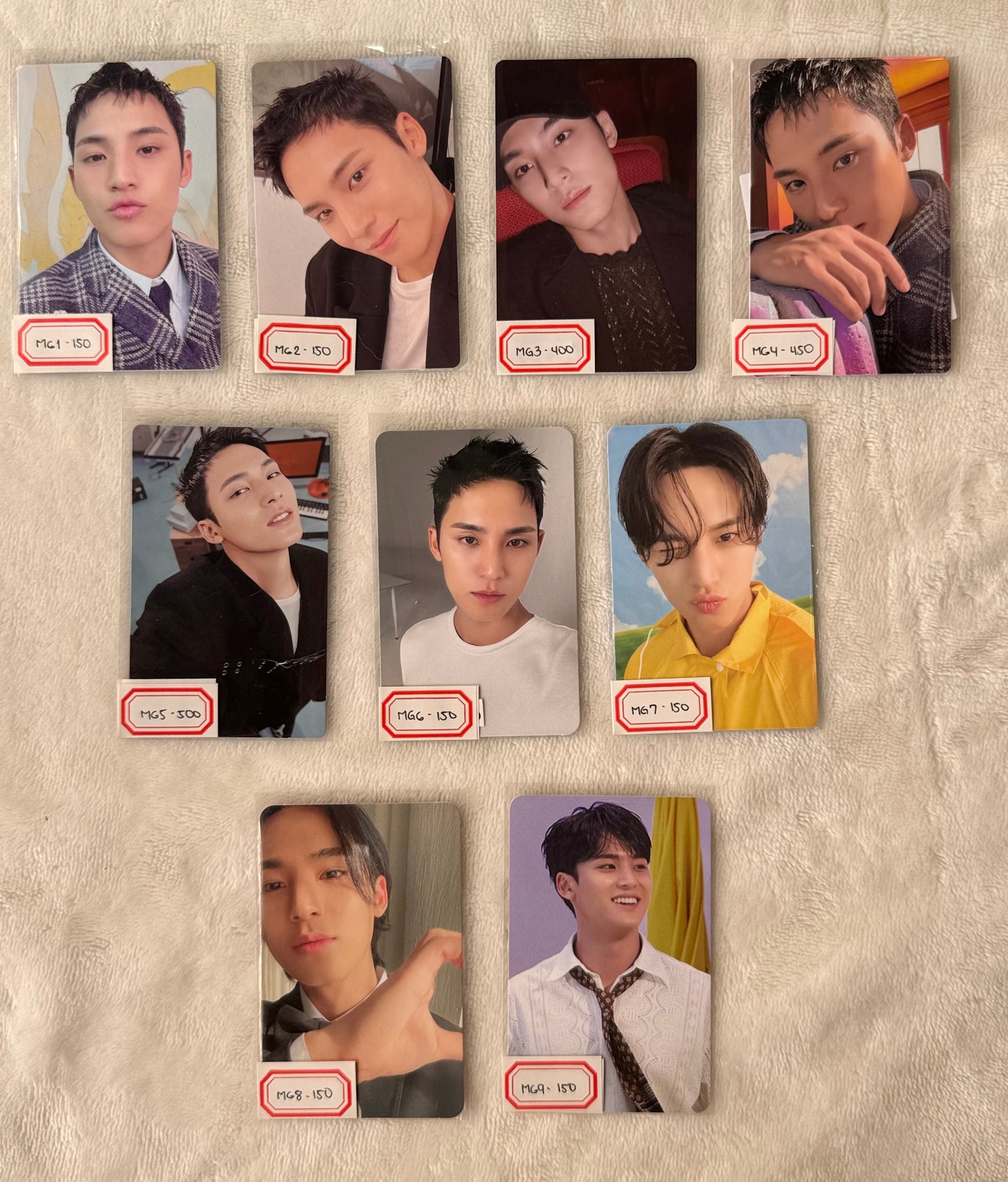 [ON HAND] SEVENTEEN MINGYU OFFICIAL PHOTOCARDS