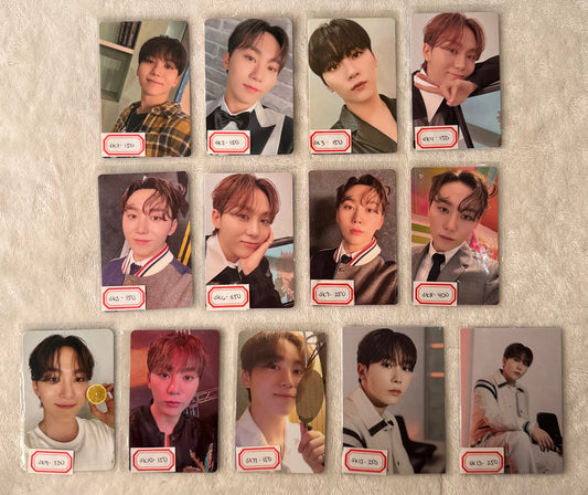 [ON HAND] SEVENTEEN SEUNGKWAN OFFICIAL PHOTOCARDS