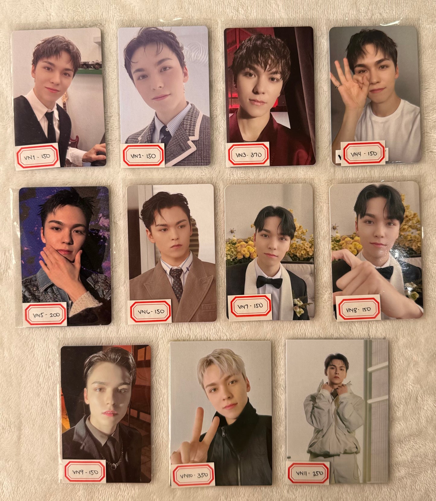 [ON HAND] SEVENTEEN VERNON OFFICIAL PHOTOCARDS