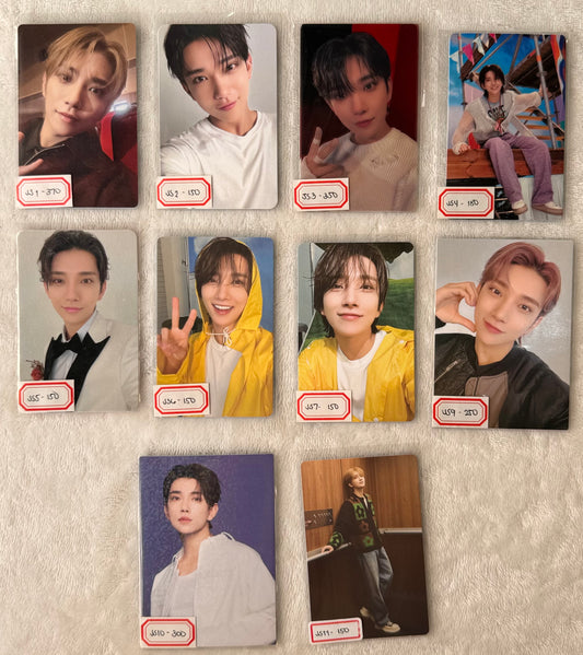 [ON HAND] SEVENTEEN JOSHUA OFFICIAL PHOTOCARDS