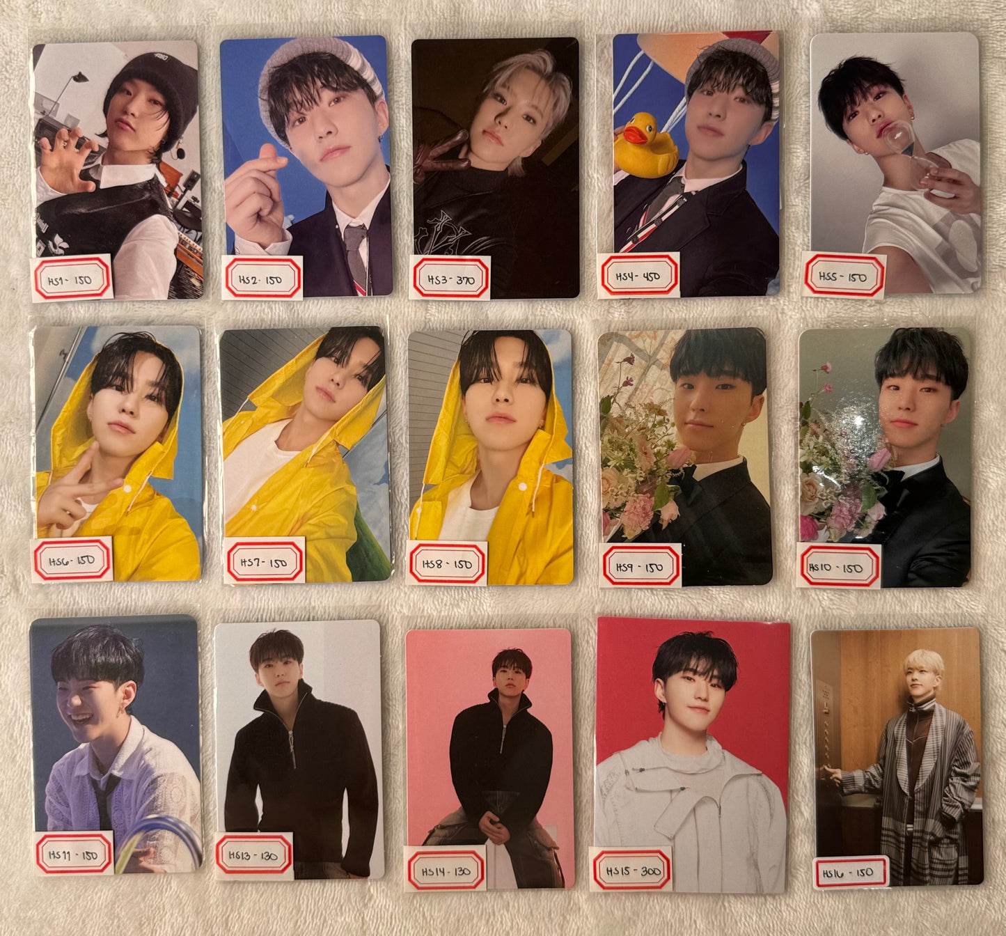 [ON HAND] SEVENTEEN HOSHI OFFICIAL PHOTOCARDS