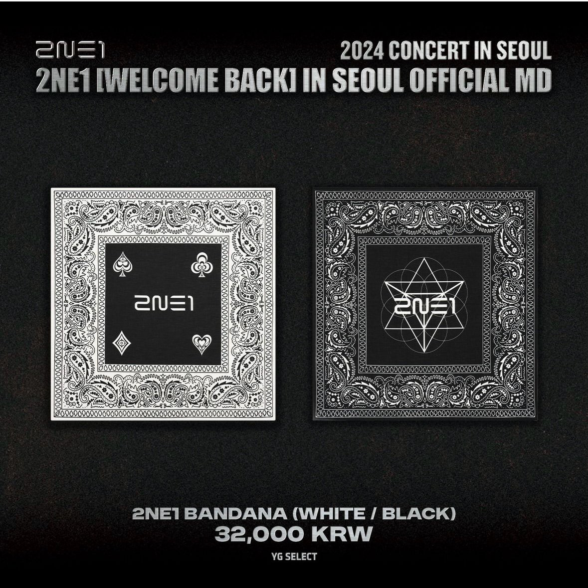 [PRE ORDER] [ETA NOV. 1] 2024 2NE1 CONCERT [WELCOME BACK] IN SEOUL