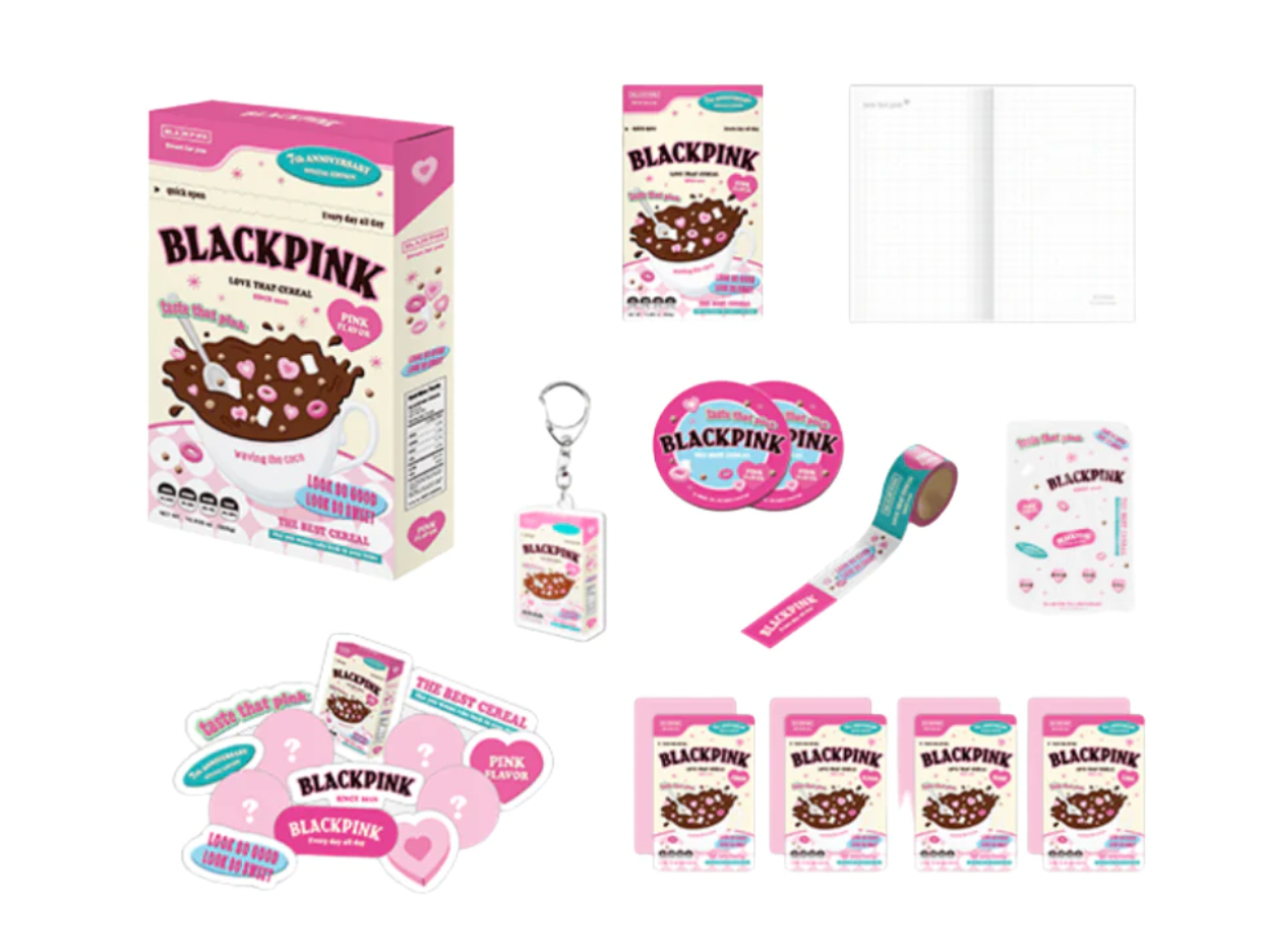 [ON HAND] BLACKPINK 2023 DEBUT ANNIVERSARY CEREAL DECO KIT