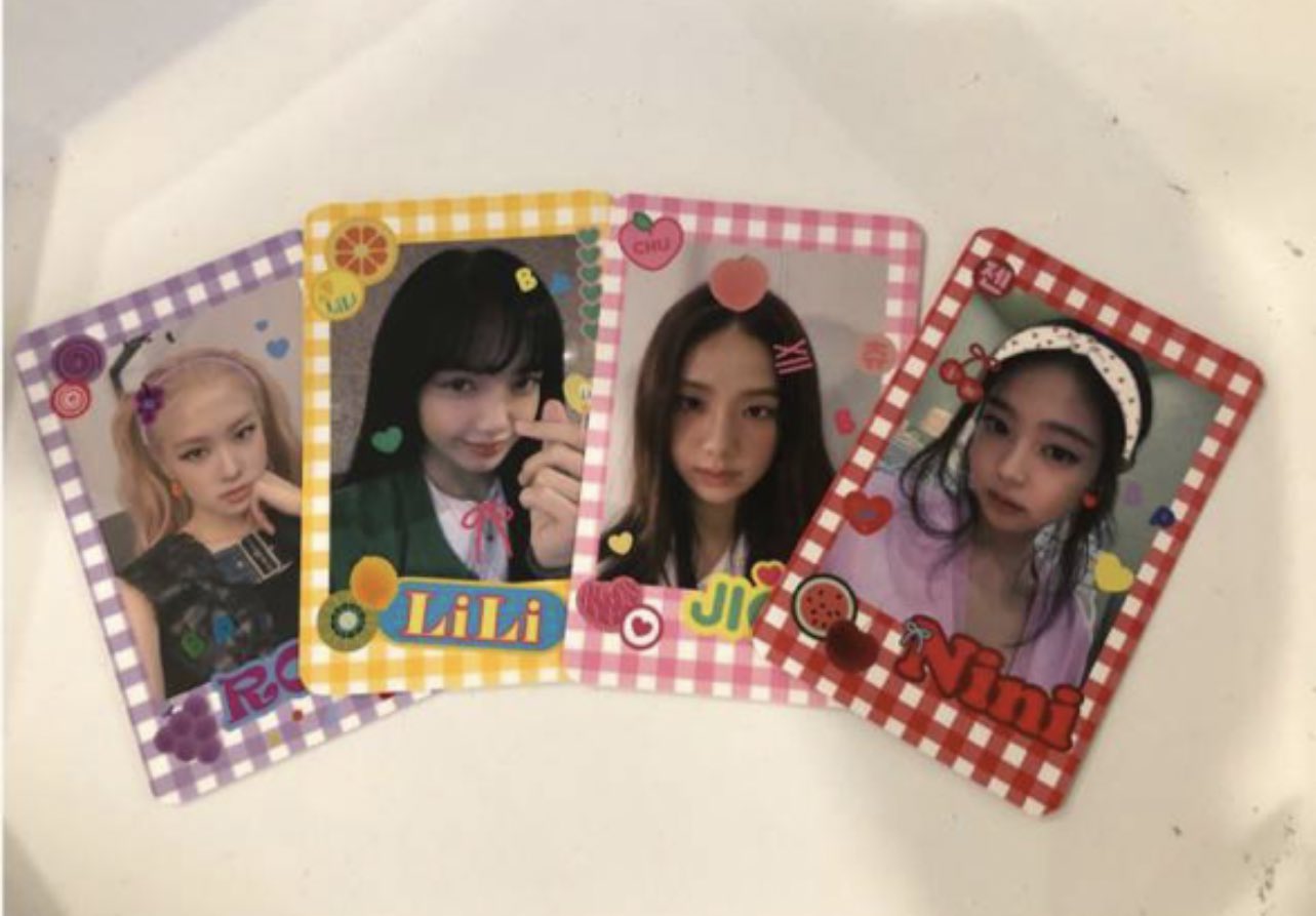 [ON HAND] BLACKPINK SPRING EDITION PHOTOCARDS TINGI